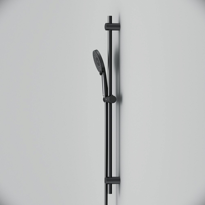Душевой гарнитур AM.PM X-Joy F0185A022 штанга, шланг, лейка 3 режима, черный Душевой гарнитур AM.PM X-Joy F0185A022 штанга, шланг, лейка 3 режима, черный