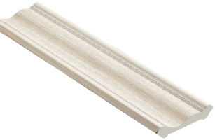 Карниз, плинтус потолочный Decomaster 179-14, 57x57x2400 мм
