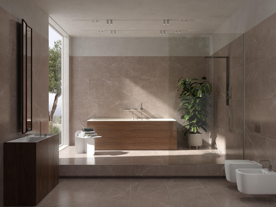 Керамогранит Artcer Stone Monte Taupe Carv 60x120 Керамогранит Artcer Stone Monte Taupe Carv 60x120