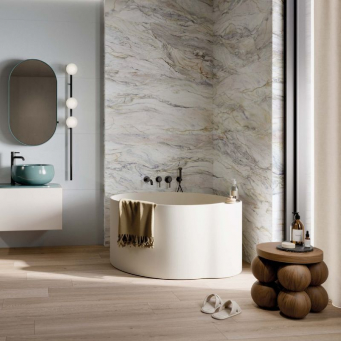 Керамогранит ABK Sensi Nuance White Macaubas 60x120, PF60014365