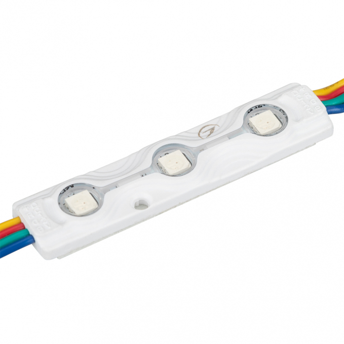Модуль герметичный ARL-ORION-R07-12V RGB (5050, 3 LED), Arlight, 026540, изображение 1